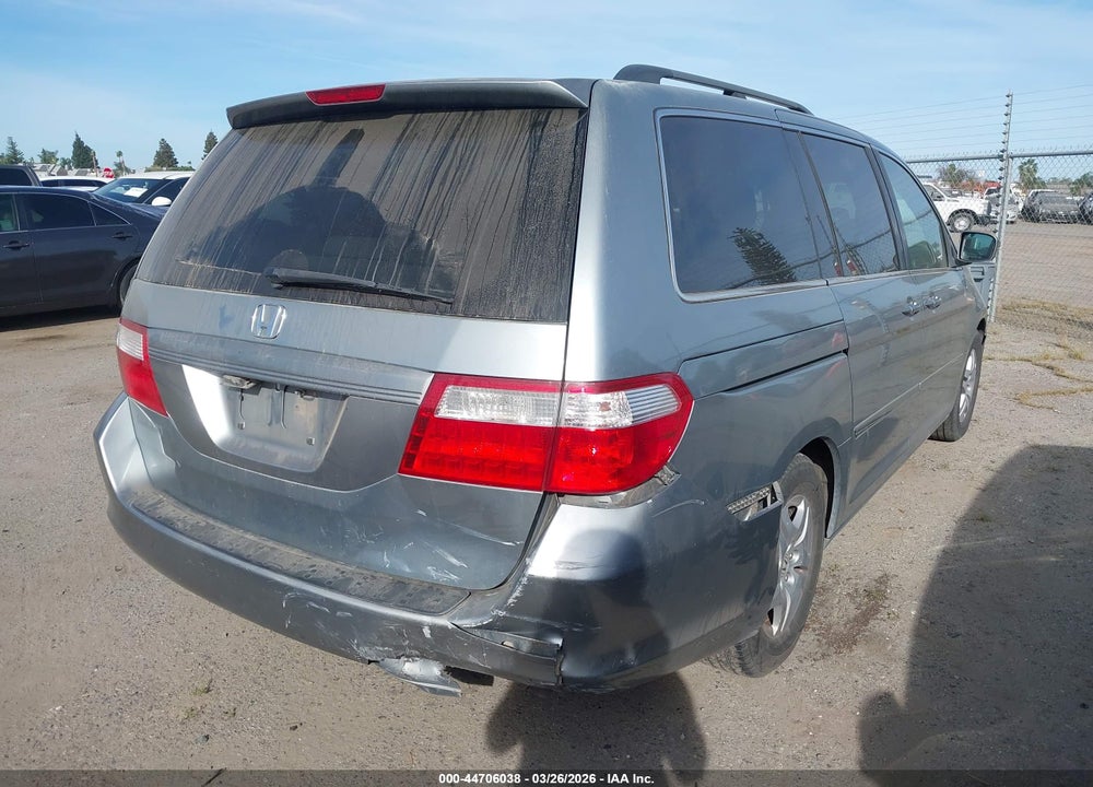 2007 HONDA ODYSSEY EX VIN: 5FNRL38467B084585