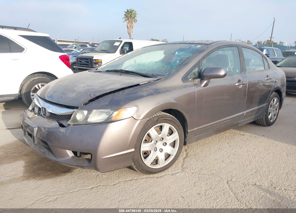 2010 HONDA CIVIC LX VIN: 19XFA1F5XAE029188