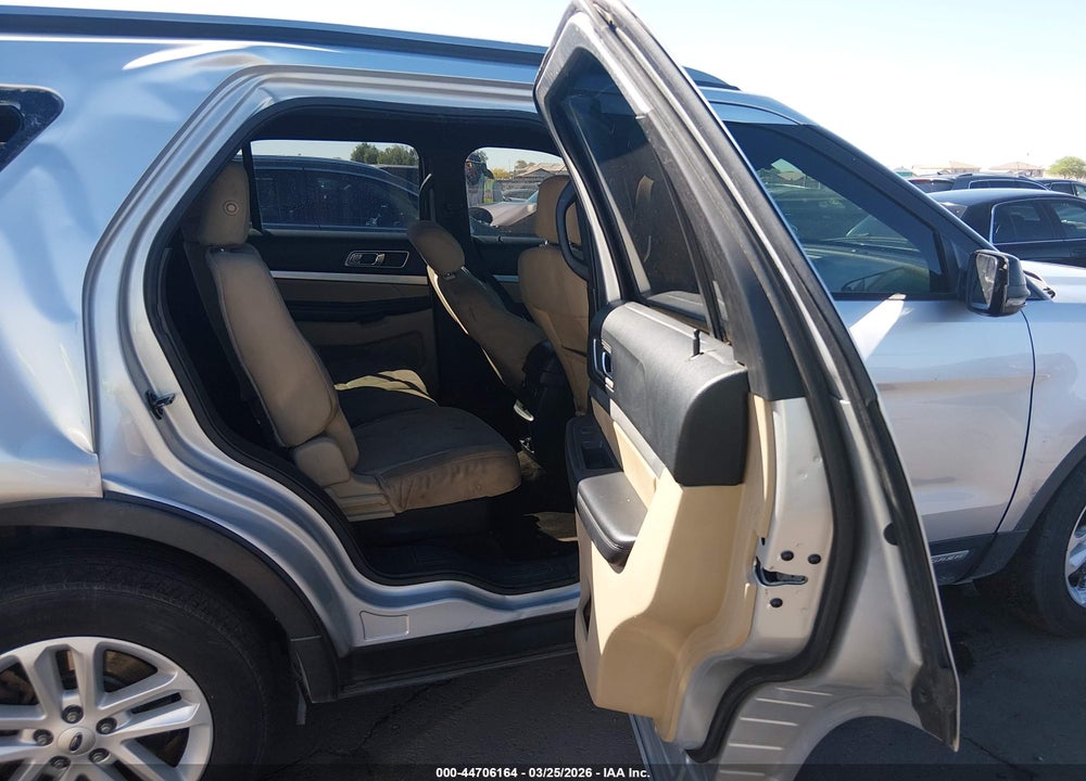 2016 FORD EXPLORER XLT VIN: 1FM5K7D89GGA37697