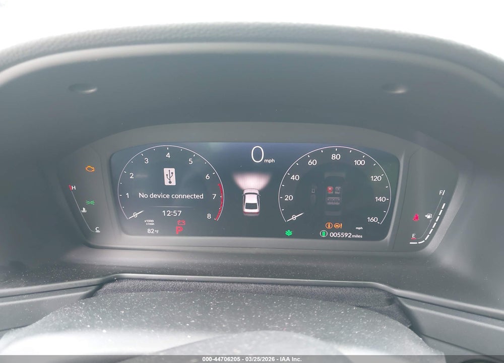2025 HONDA ACCORD SE VIN: 1HGCY1F48SA041626