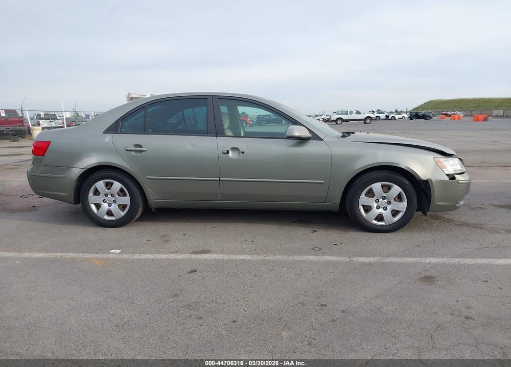 2009 HYUNDAI SONATA GLS VIN: 5NPET46CX9H565832