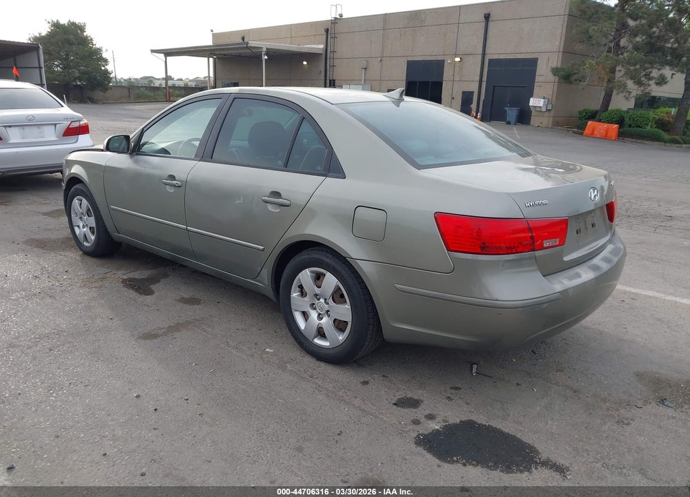 2009 HYUNDAI SONATA GLS VIN: 5NPET46CX9H565832