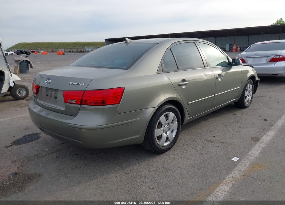 2009 HYUNDAI SONATA GLS VIN: 5NPET46CX9H565832