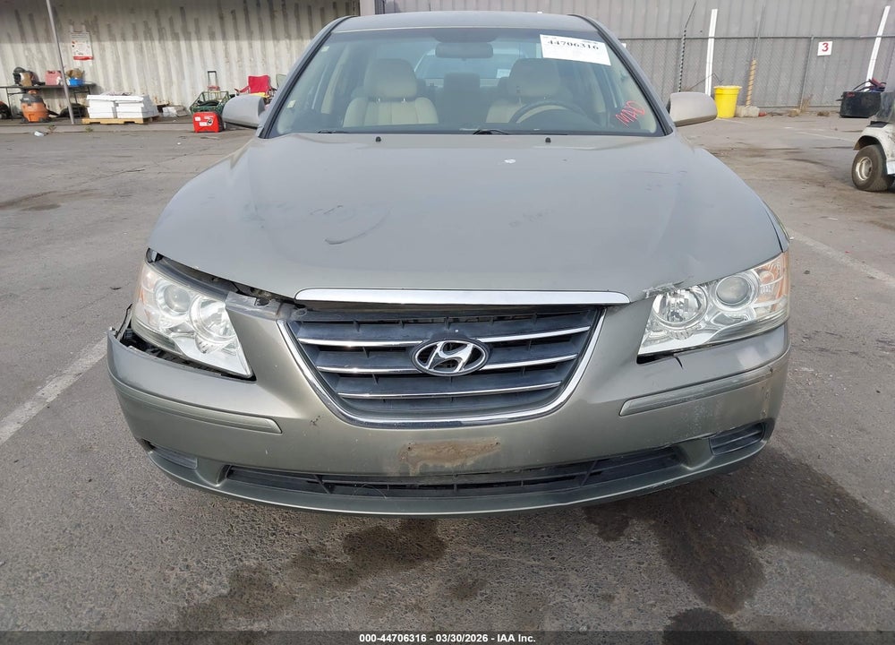 2009 HYUNDAI SONATA GLS VIN: 5NPET46CX9H565832