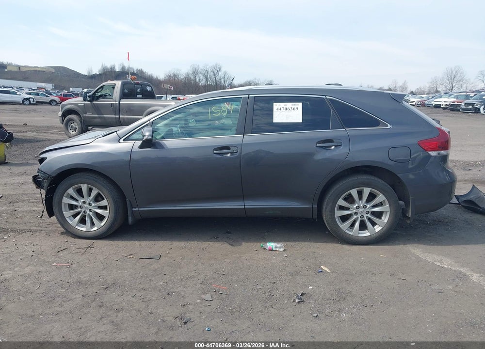 2013 TOYOTA VENZA LE VIN: 4T3BA3BB3DU034716