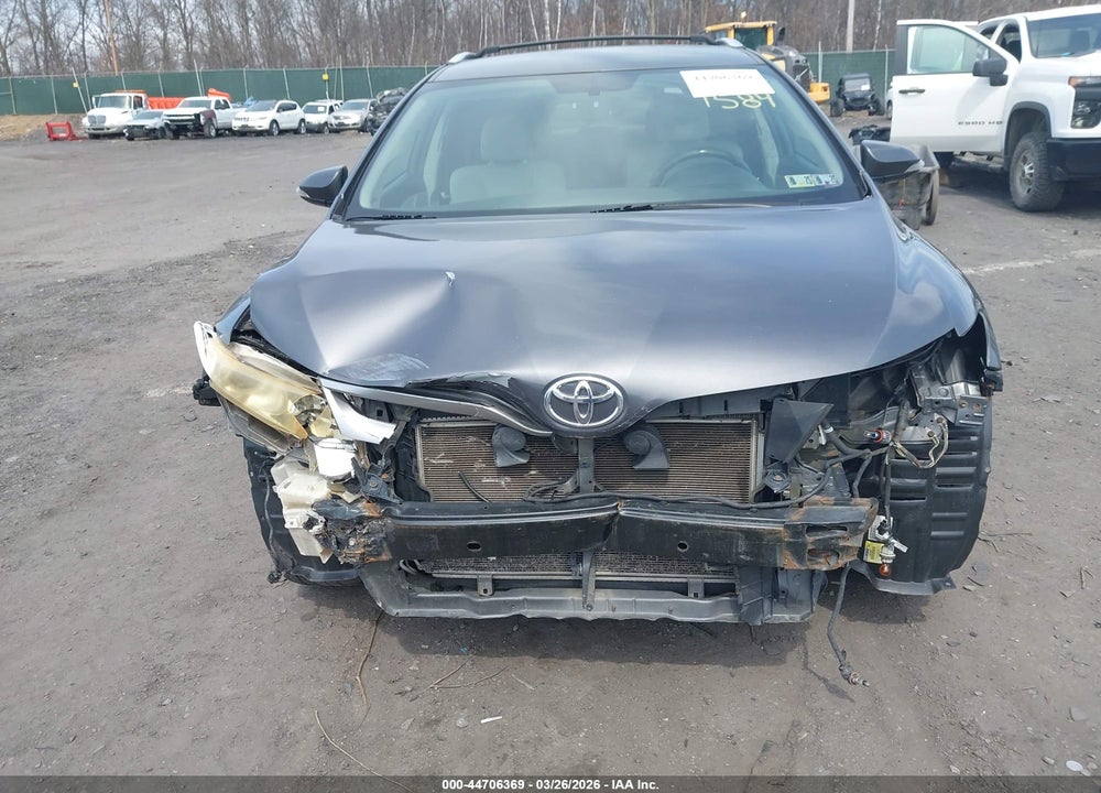 2013 TOYOTA VENZA LE VIN: 4T3BA3BB3DU034716