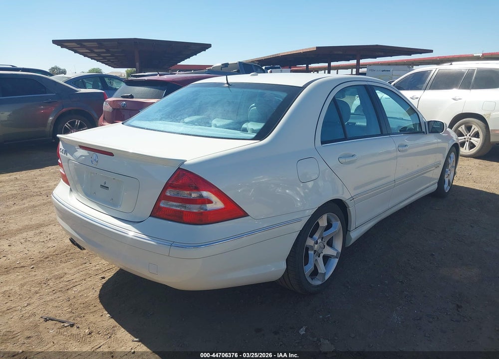 2007 MERCEDES-BENZ C 230 SPORT VIN: WDBRF52H17F891654