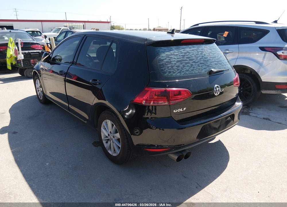 2017 VOLKSWAGEN GOLF TSI S 4-DOOR/TSI SE 4-DOOR/TSI SEL 4-DOOR/TSI WOLFSBURG EDITION 4-DOOR VIN: 3VW217AU7HM026097
