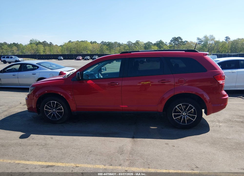 2018 DODGE JOURNEY SE VIN: 3C4PDCAB7JT509611
