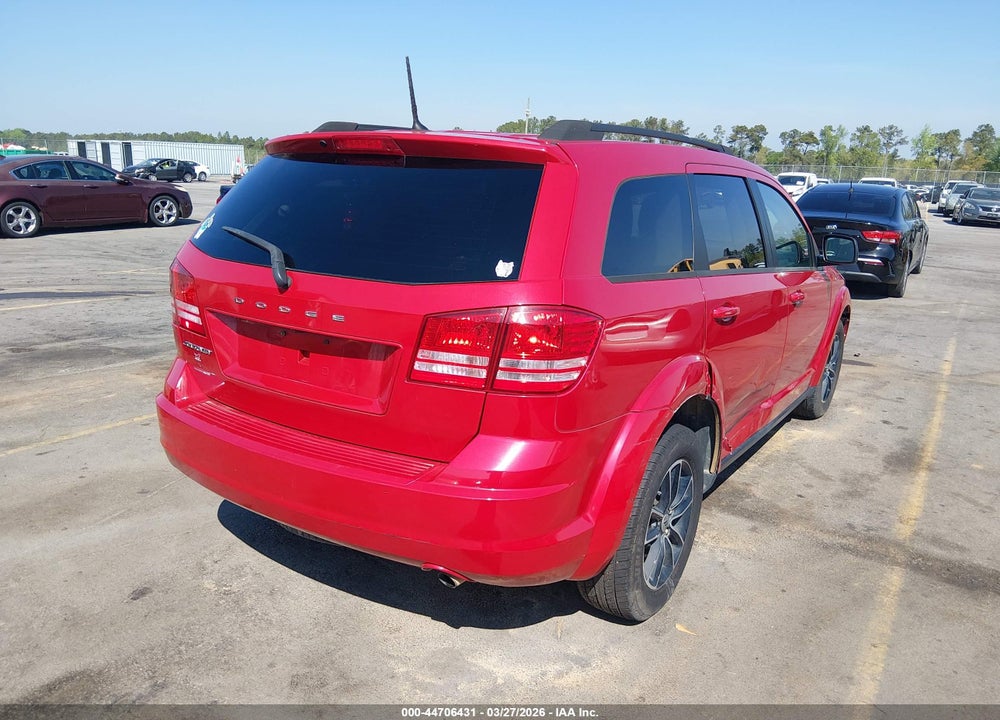 2018 DODGE JOURNEY SE VIN: 3C4PDCAB7JT509611