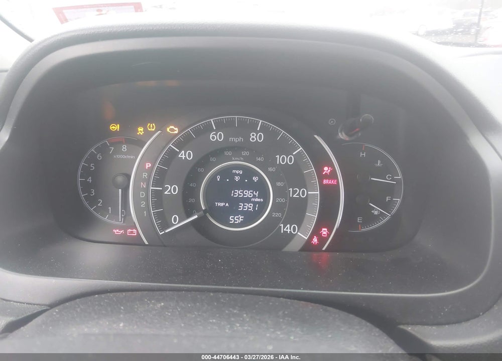 2013 HONDA CR-V EX VIN: 2HKRM4H57DH644171