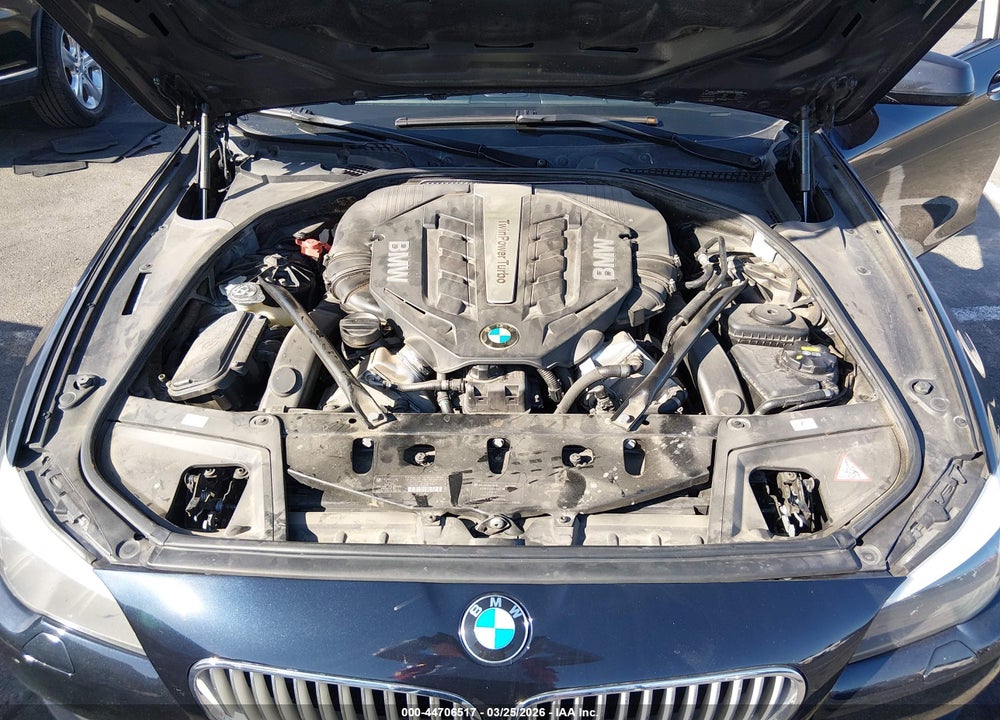 2013 BMW 550I XDRIVE VIN: WBAFU9C59DDY71338