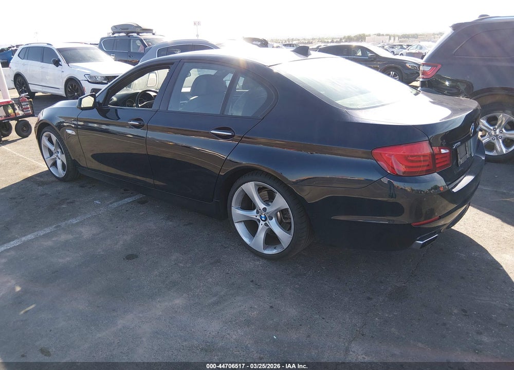 2013 BMW 550I XDRIVE VIN: WBAFU9C59DDY71338