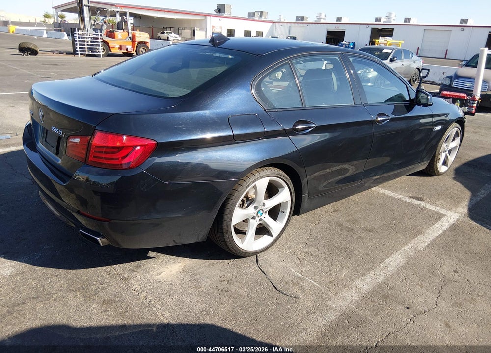 2013 BMW 550I XDRIVE VIN: WBAFU9C59DDY71338
