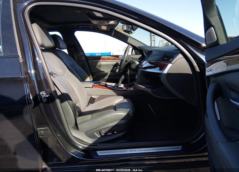 2013 BMW 550I XDRIVE VIN: WBAFU9C59DDY71338
