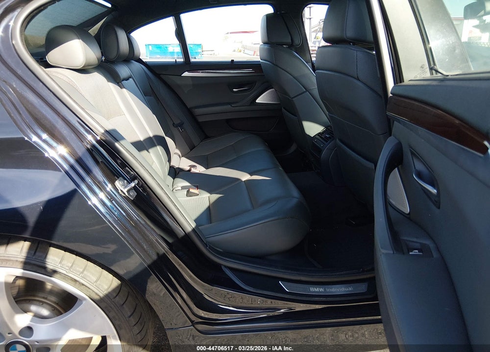 2013 BMW 550I XDRIVE VIN: WBAFU9C59DDY71338