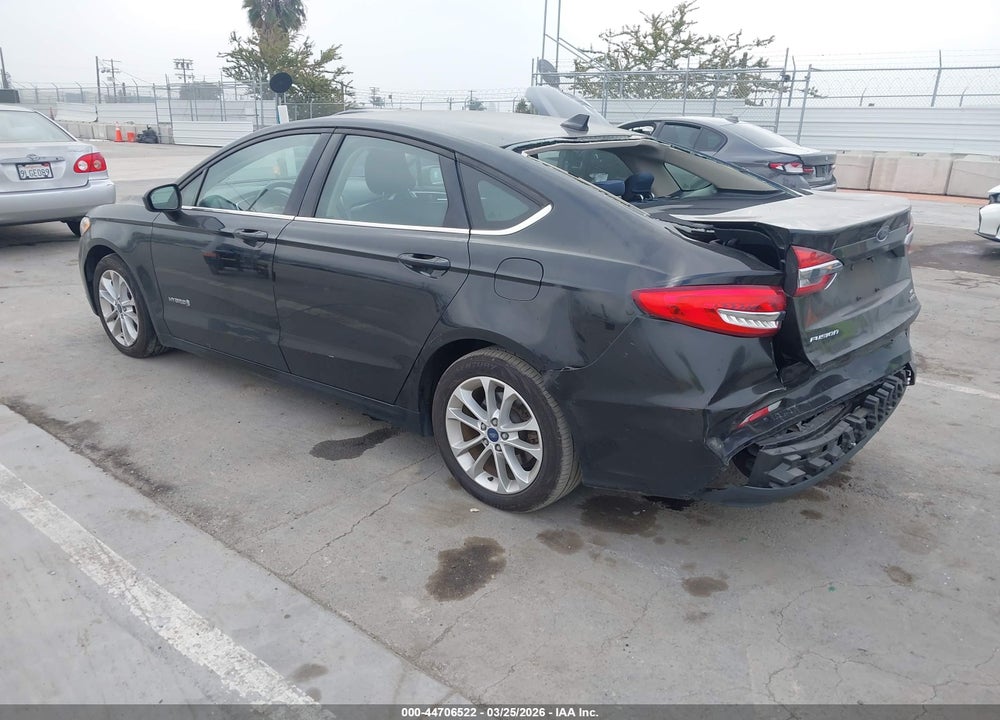 2019 FORD FUSION HYBRID SE VIN: 3FA6P0LU7KR200841