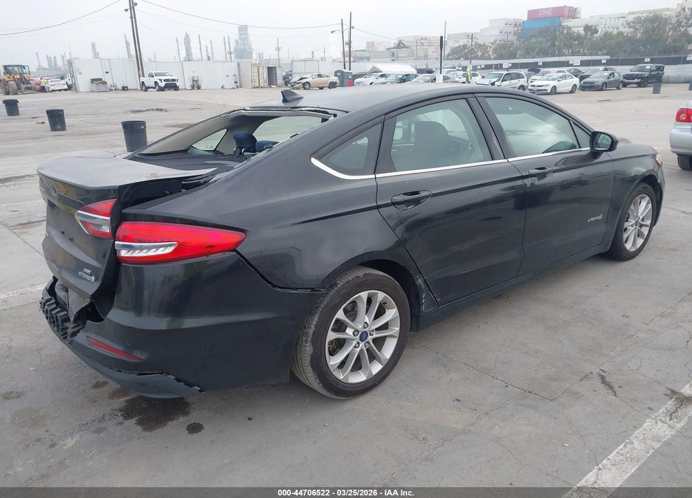 2019 FORD FUSION HYBRID SE VIN: 3FA6P0LU7KR200841