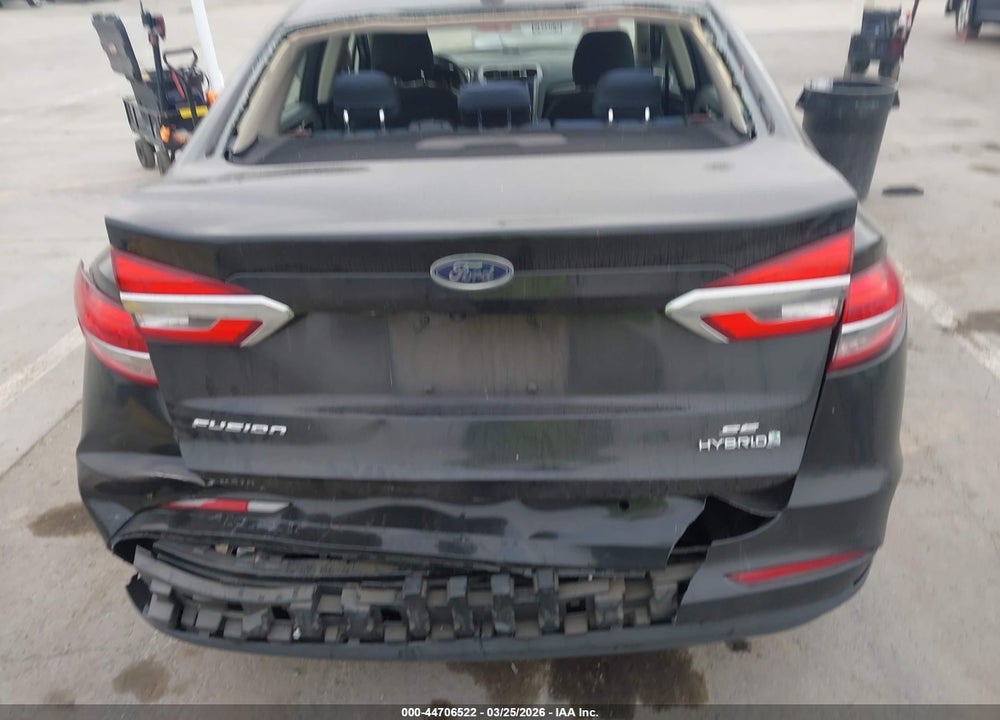 2019 FORD FUSION HYBRID SE VIN: 3FA6P0LU7KR200841