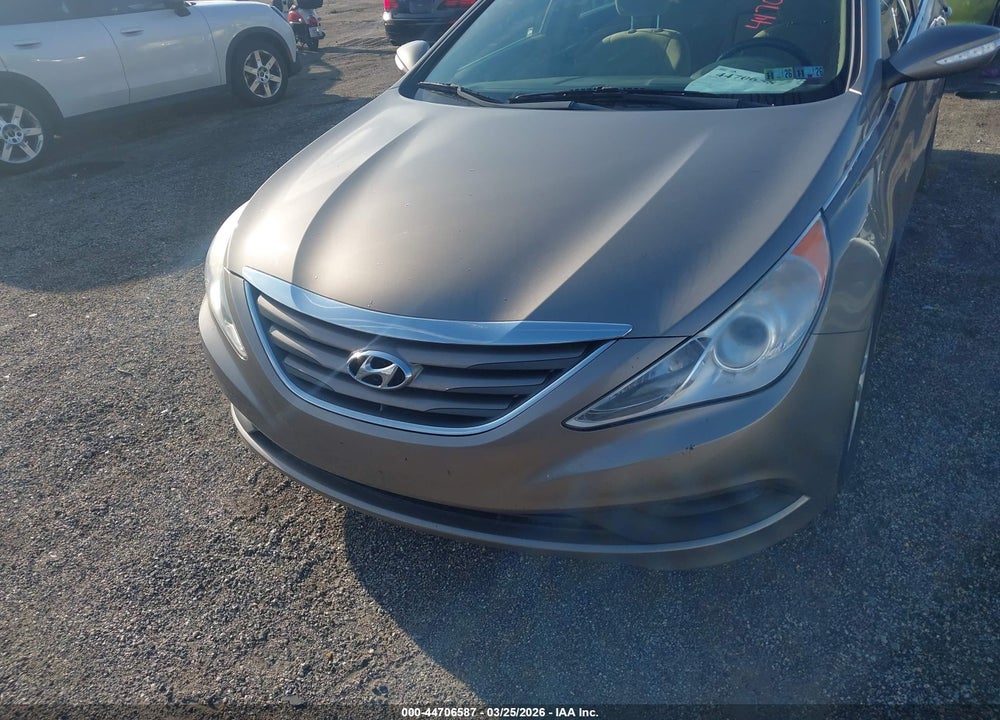 2014 HYUNDAI SONATA GLS VIN: 5NPEB4ACXEH907476