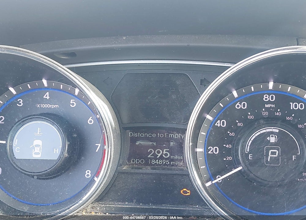 2014 HYUNDAI SONATA GLS VIN: 5NPEB4ACXEH907476