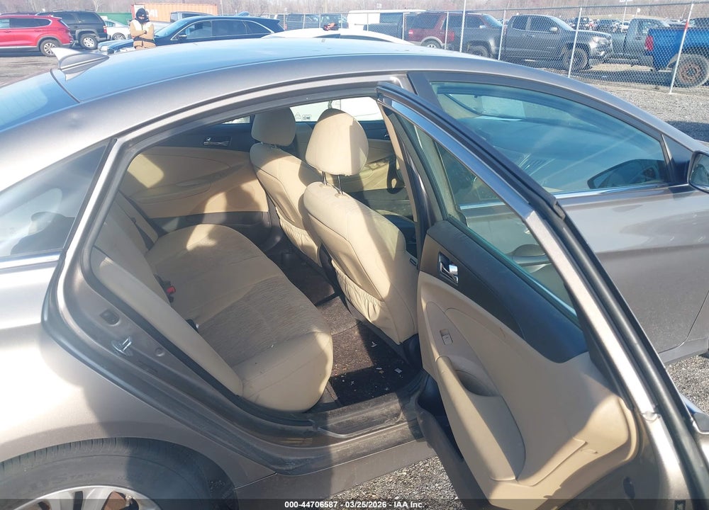 2014 HYUNDAI SONATA GLS VIN: 5NPEB4ACXEH907476