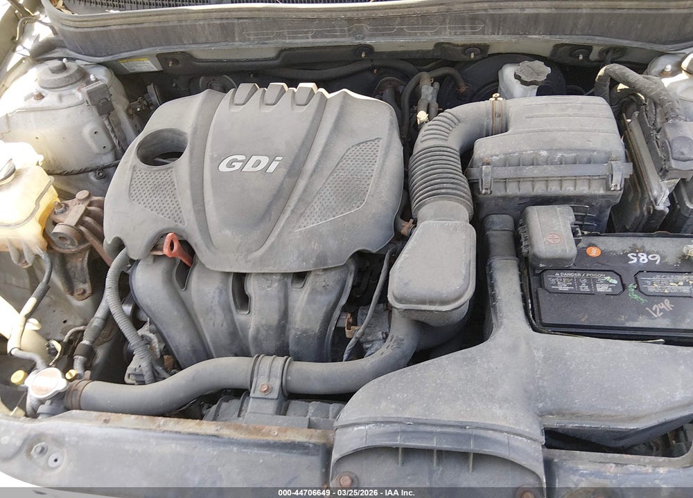 2011 HYUNDAI SONATA GLS VIN: 5NPEB4AC7BH230981