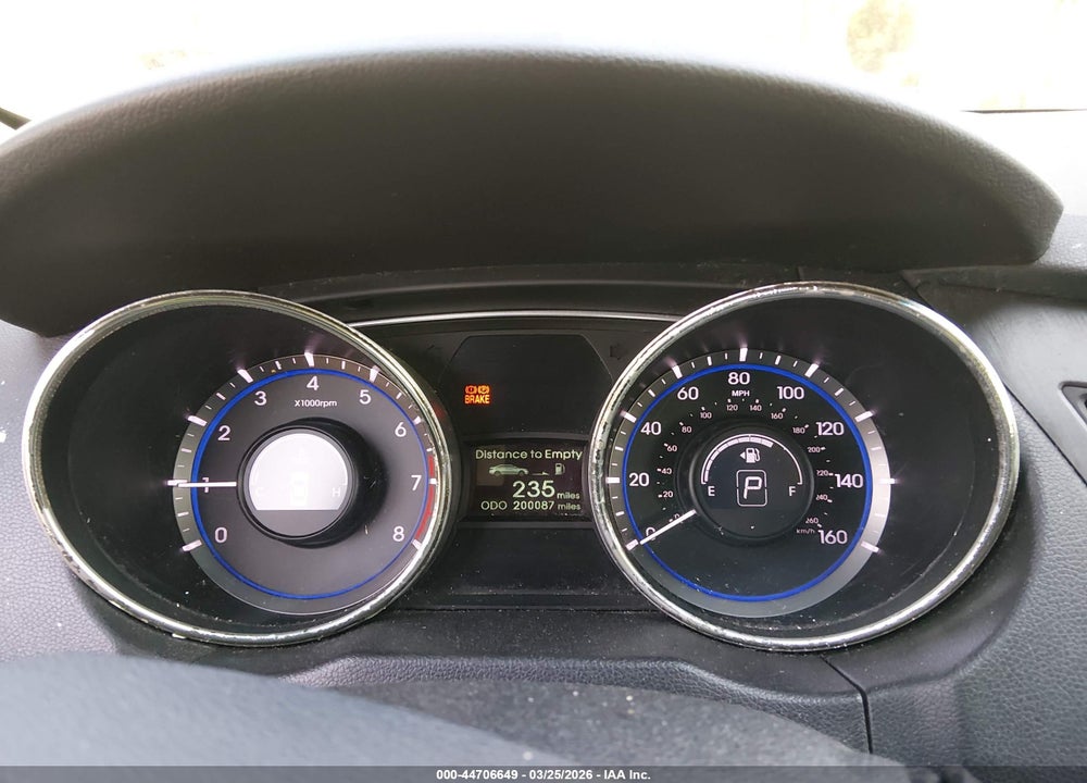 2011 HYUNDAI SONATA GLS VIN: 5NPEB4AC7BH230981