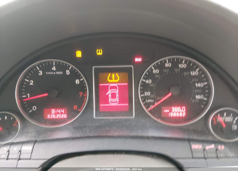2008 AUDI A4 2.0T VIN: WAUDF78E88A117921