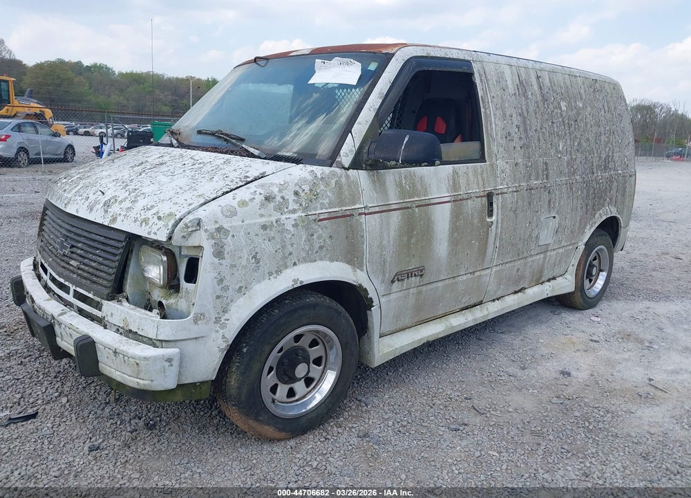 1993 CHEVROLET ASTRO VIN: 1GCDM15Z0PB116784