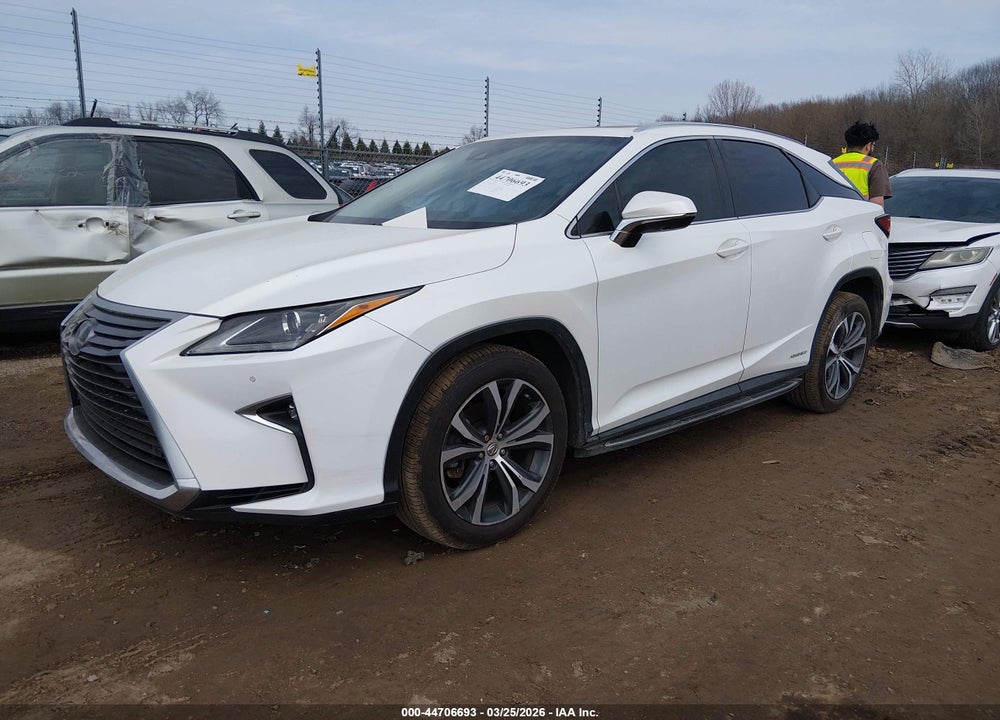 2016 LEXUS RX 450H VIN: 2T2BGMCAXGC007954
