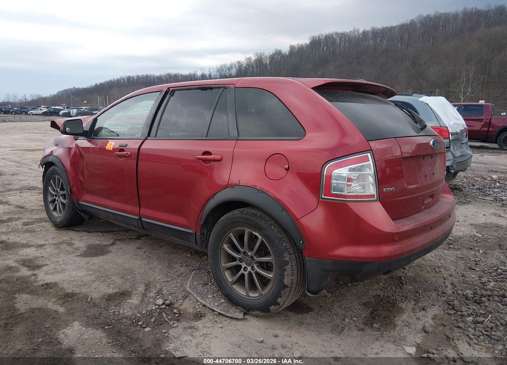2008 FORD EDGE SEL VIN: 2FMDK38C38BB13250