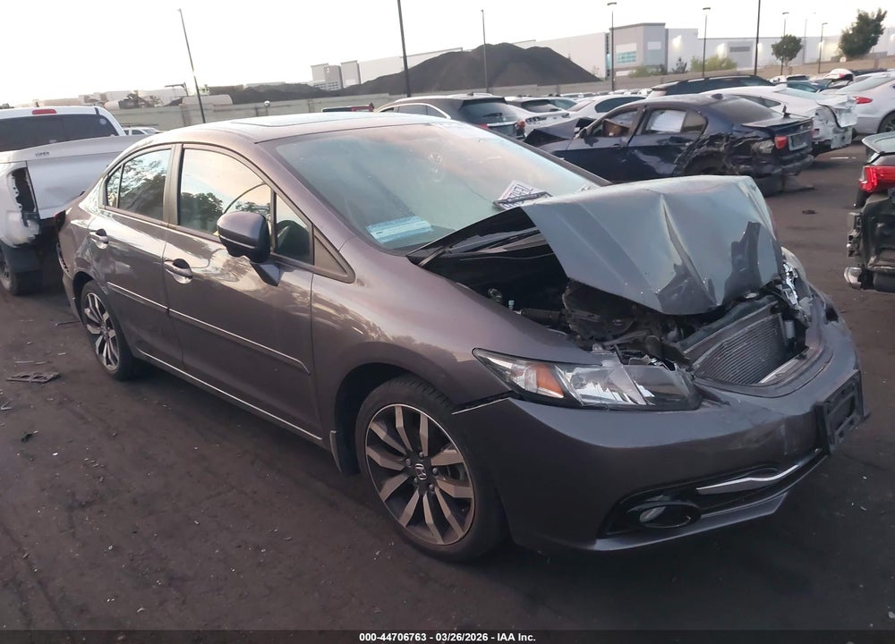 2014 HONDA CIVIC EX-L VIN: 19XFB2F96EE212941