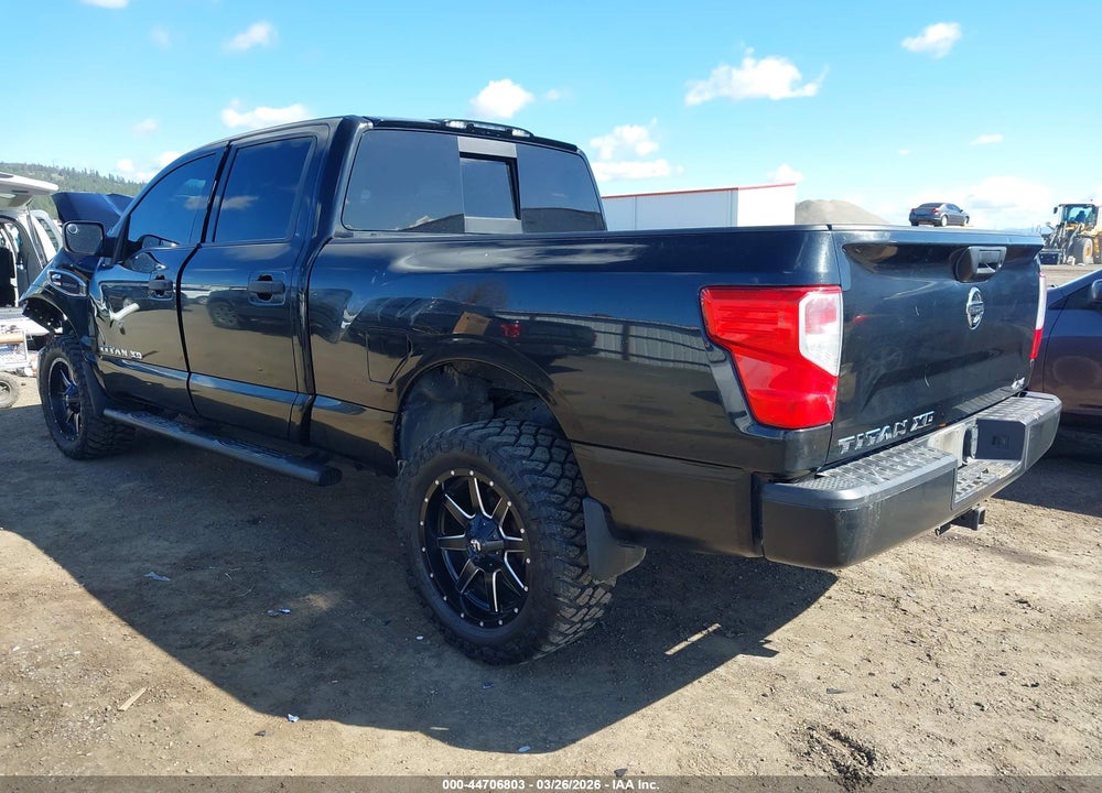 2017 NISSAN TITAN XD PLATINUM RESERVE DIESEL/PRO-4X DIESEL/S/SL DIESEL/SV DIESEL VIN: 1N6BA1F31HN529367