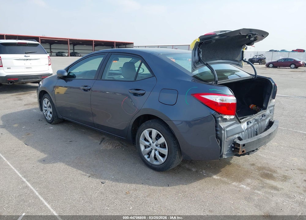 2015 TOYOTA COROLLA VIN: 2T1BURHE5FC303159