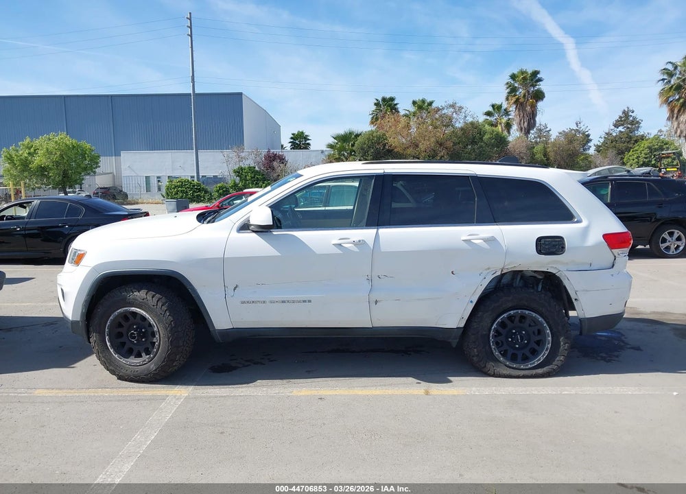 2014 JEEP GRAND CHEROKEE LAREDO VIN: 1C4RJFAG4EC251340
