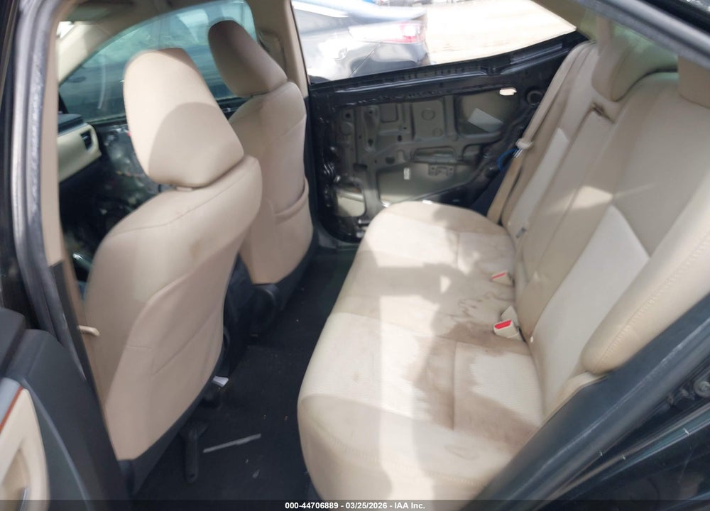 2016 TOYOTA COROLLA LE VIN: 2T1BURHE6GC561286