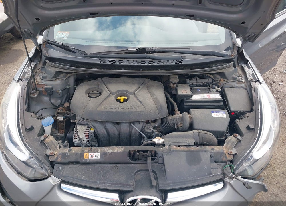2016 HYUNDAI ELANTRA SE VIN: KMHDH4AE7GU492875
