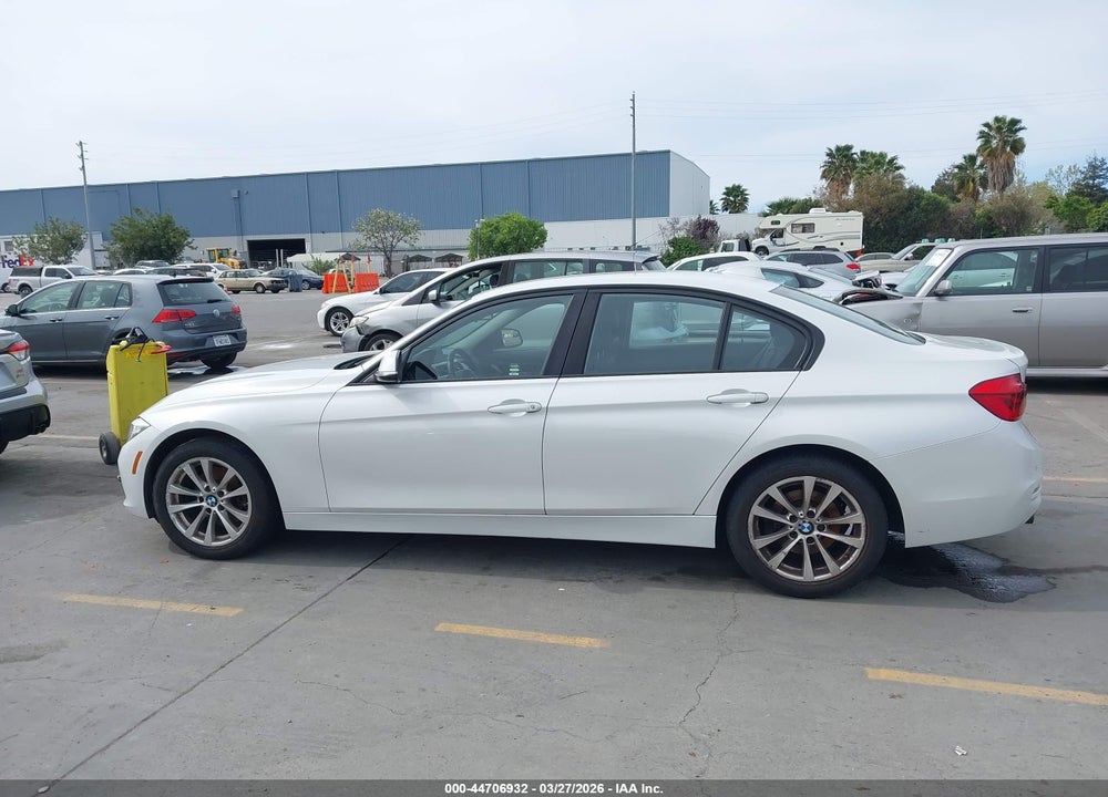 2017 BMW 320I VIN: WBA8E1G37HNU17489