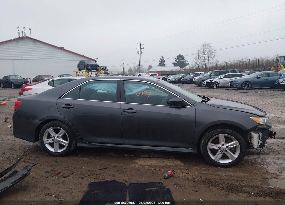 2012 TOYOTA CAMRY SE VIN: 4T1BF1FK3CU507702