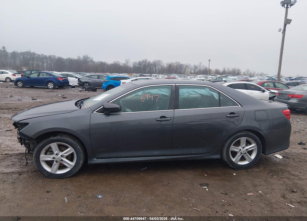2012 TOYOTA CAMRY SE VIN: 4T1BF1FK3CU507702