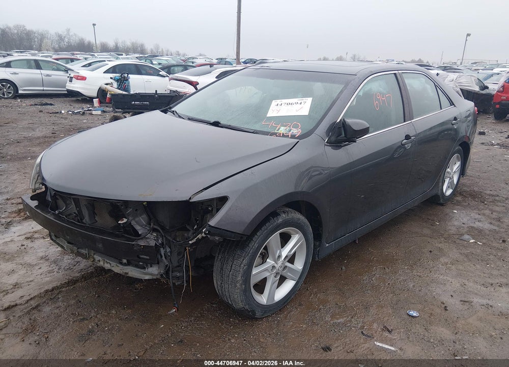 2012 TOYOTA CAMRY SE VIN: 4T1BF1FK3CU507702
