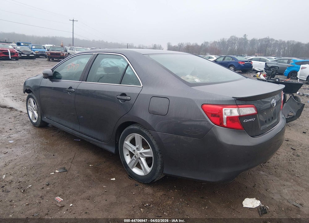 2012 TOYOTA CAMRY SE VIN: 4T1BF1FK3CU507702