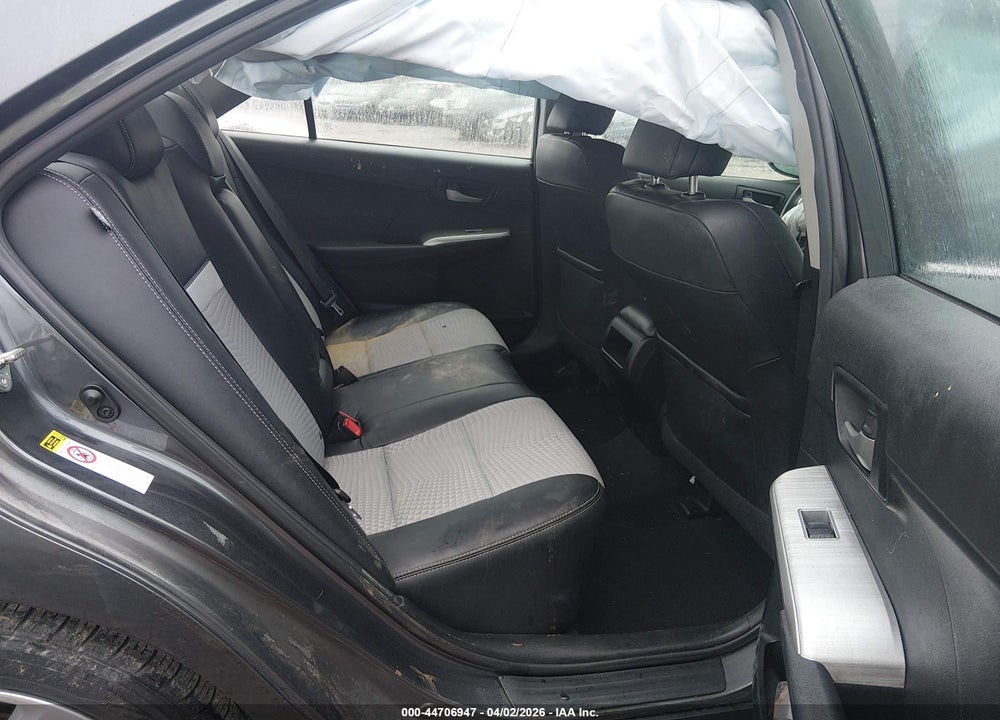 2012 TOYOTA CAMRY SE VIN: 4T1BF1FK3CU507702