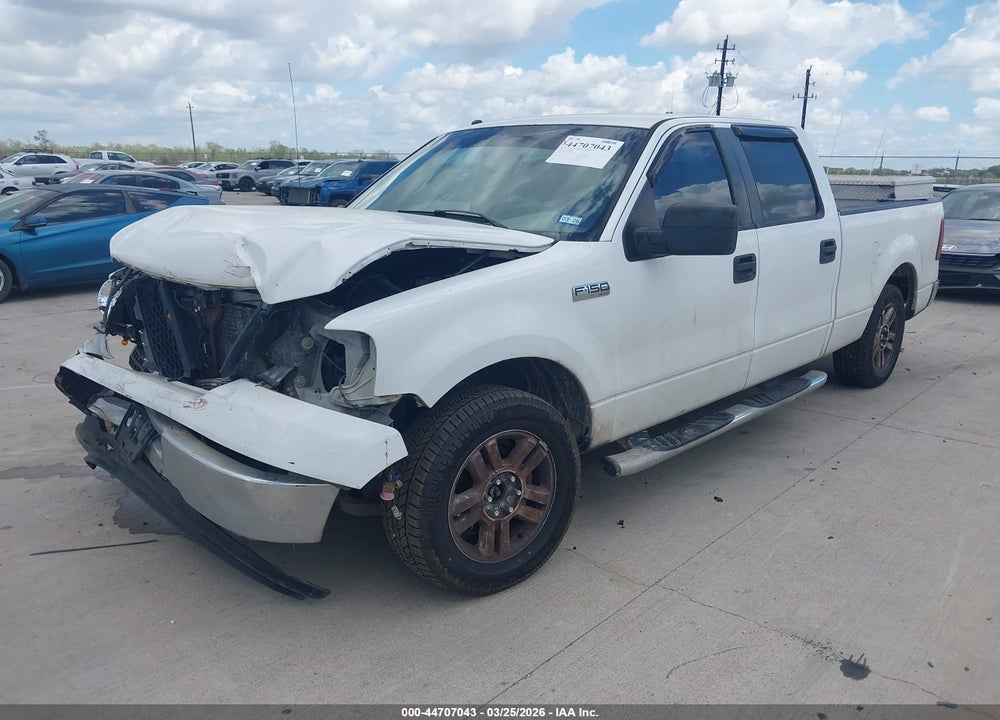 2008 FORD F-150 60TH ANNIVERSARY/FX2/XL/XLT VIN: 1FTRW12W08FB34321