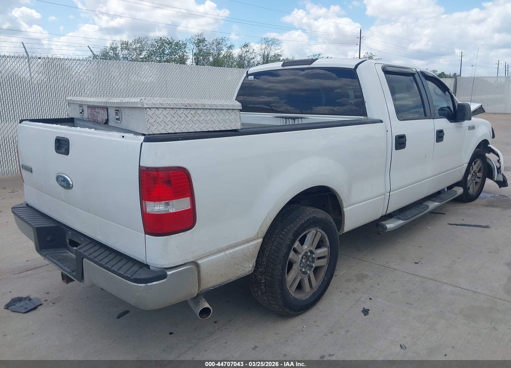2008 FORD F-150 60TH ANNIVERSARY/FX2/XL/XLT VIN: 1FTRW12W08FB34321