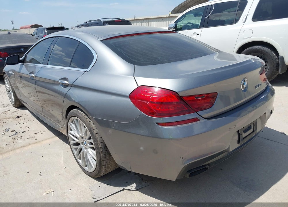 2013 BMW 650I GRAN COUPE VIN: WBA6B2C54DDG66977