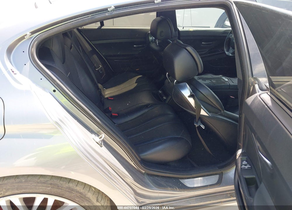 2013 BMW 650I GRAN COUPE VIN: WBA6B2C54DDG66977