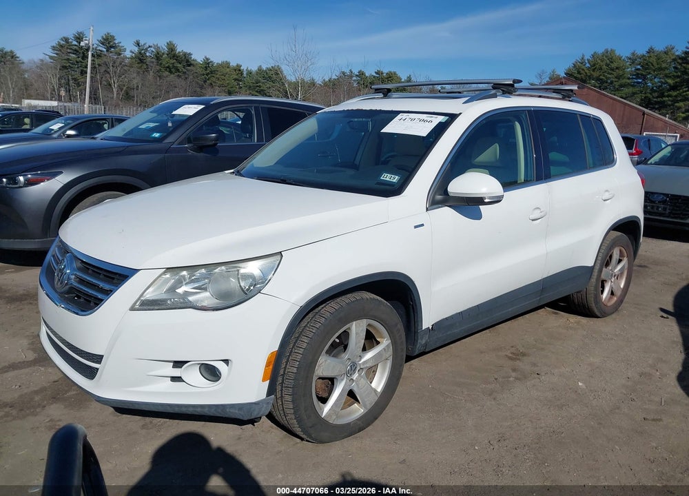 2010 VOLKSWAGEN TIGUAN WOLFSBURG EDITION VIN: WVGBV7AX4AW538161