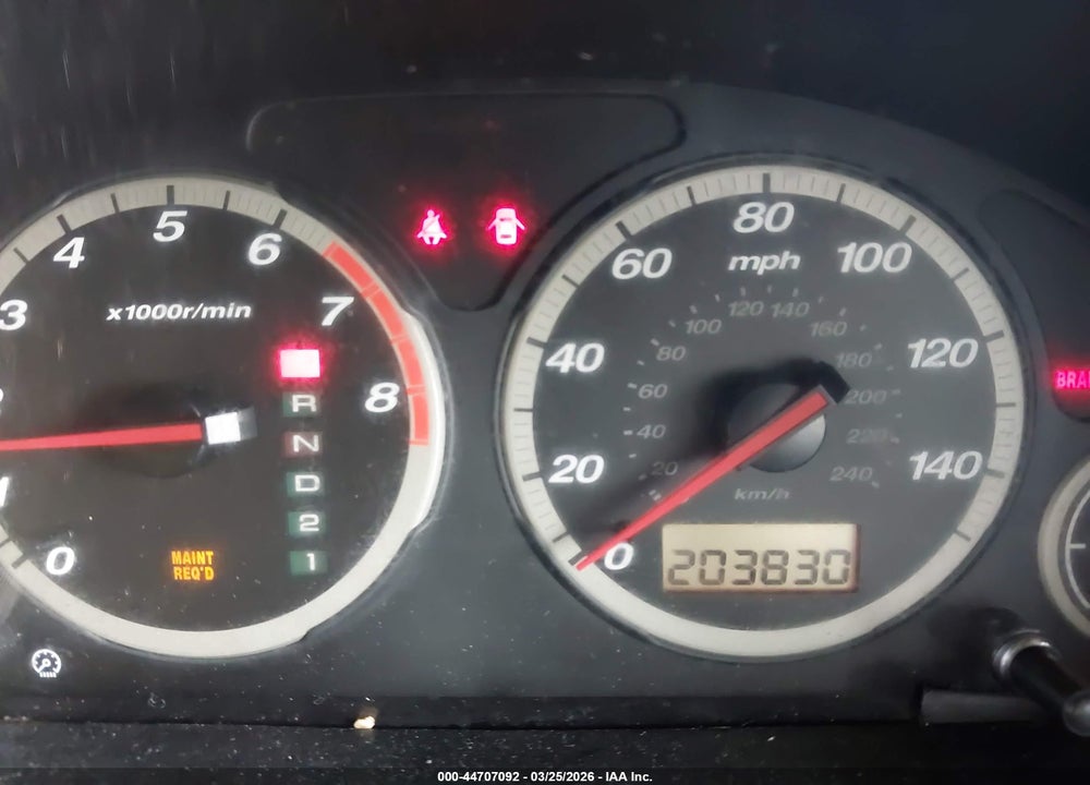 2003 HONDA CR-V LX VIN: SHSRD78403U147042
